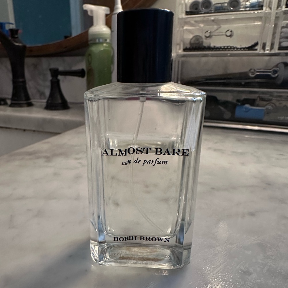 Bobbi Brown Almost Bare Perfume 1.6 fl oz 50ml 2/3 full spray bottle